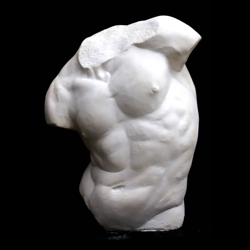 Torso Gaddi, scultura in gesso
