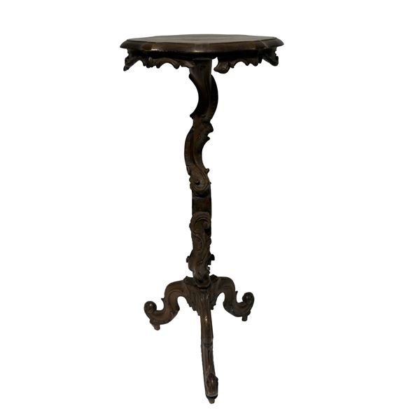 Gueridon di noce, Venezia, XVIII secolo