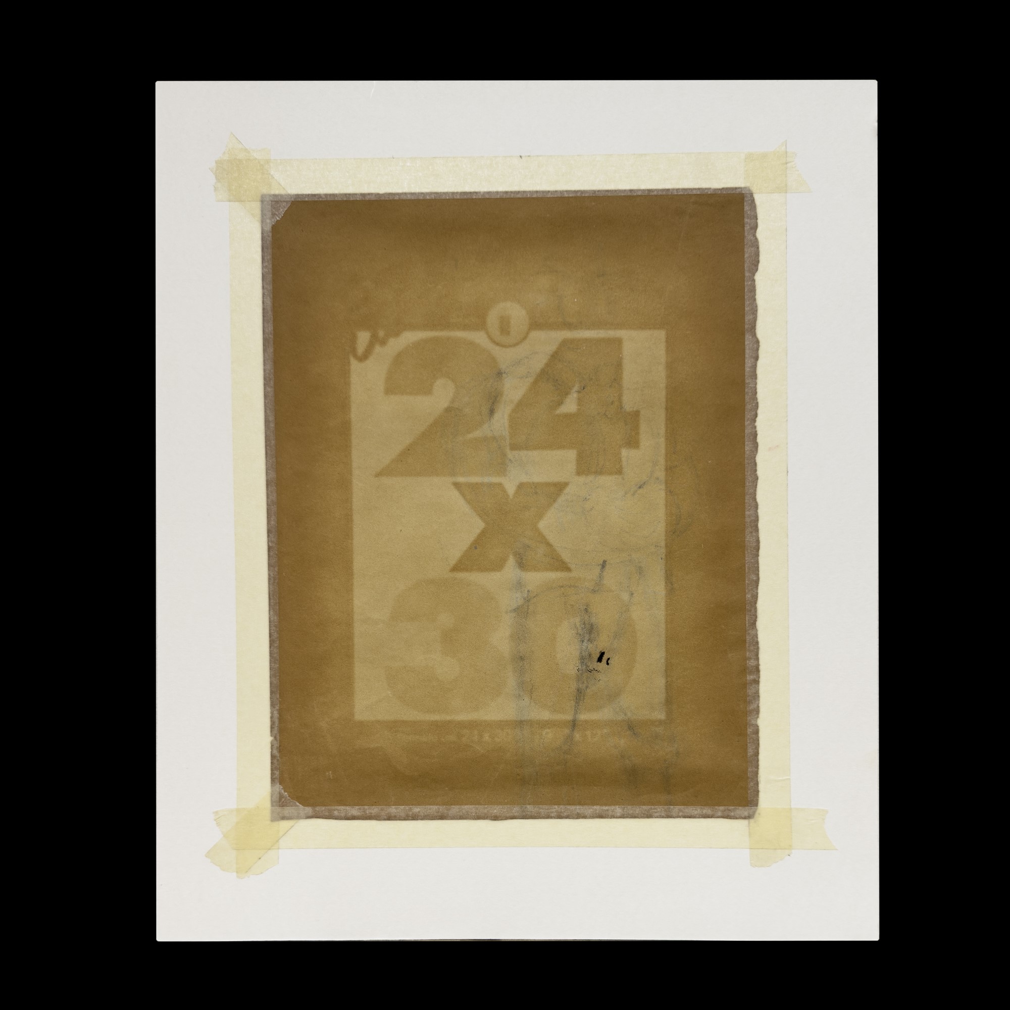 Jean Hélion, Uomo con cappello (carboncino su carta)