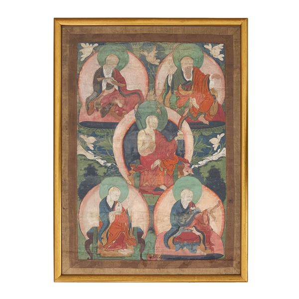 Tanka tibetano, XIX secolo