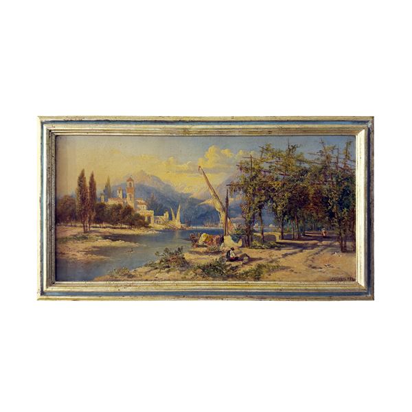 Pittore inglese della fine del XIX secolo