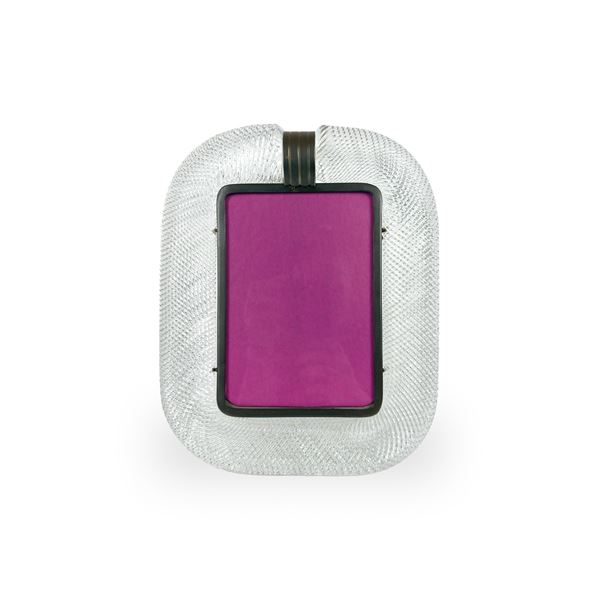 Cornice in vetro incolore, Murano, Barovier&Toso