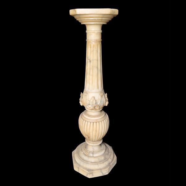 Colonna in alabastro, inizi del XX secolo