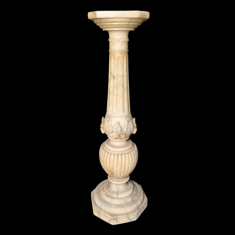 Colonna in Alabastro, Inizi del XX Secolo
