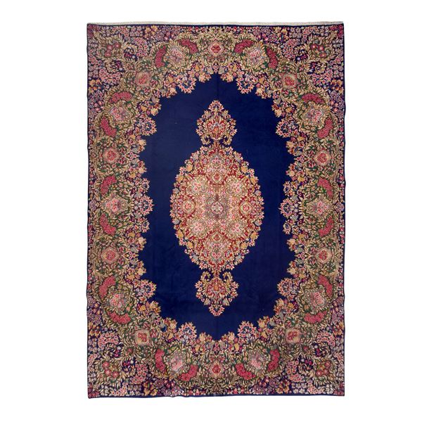 Tappeto Kirman, Persia, periodo Liberty