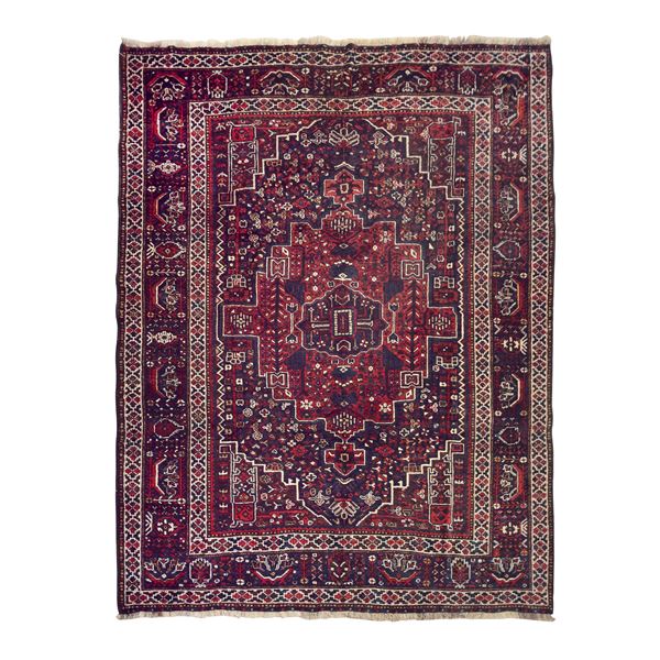 Tappeto Shiraz, Persia, metà del XX secolo