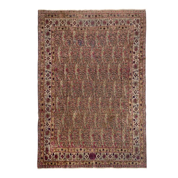 Tappeto Kirman, Persia, seconda metà del XIX secolo  - Asta Un continuo riandare - Bolli & Romiti - Casa d'Aste in Roma