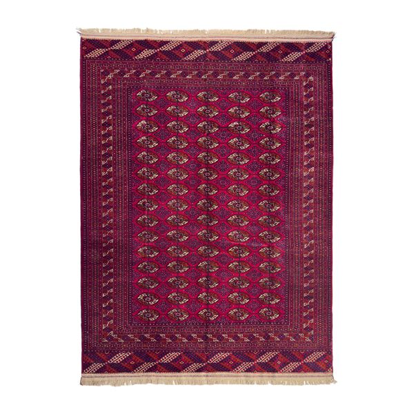 Tappeto Bukhara Teke, Turkestan occidentale, seconda metà del XX secolo