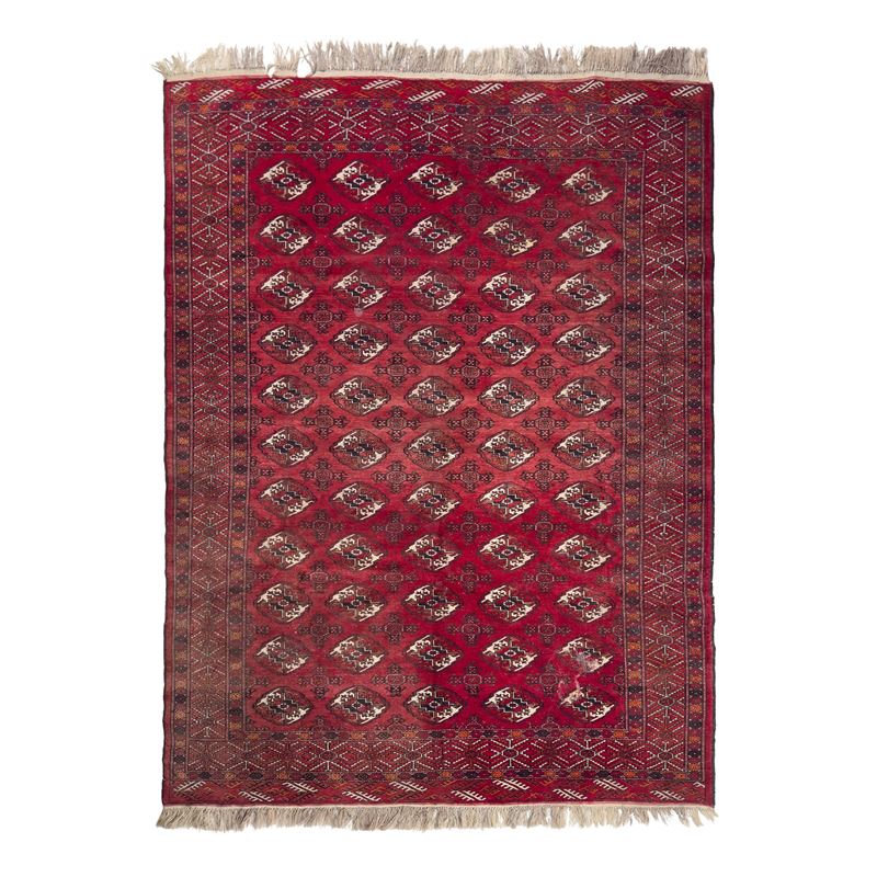 Tappeto Bukhara Ersary, Turkestan occidentale, metà del XX secolo