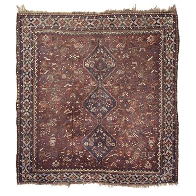 Tappeto Qashqay, Persia, prima metà del XX secolo, 200x178 cm