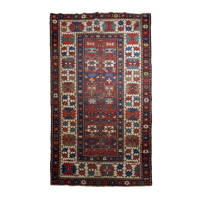 Tappeto Kazak, Caucaso, fine del XIX secolo, cm. 210x115