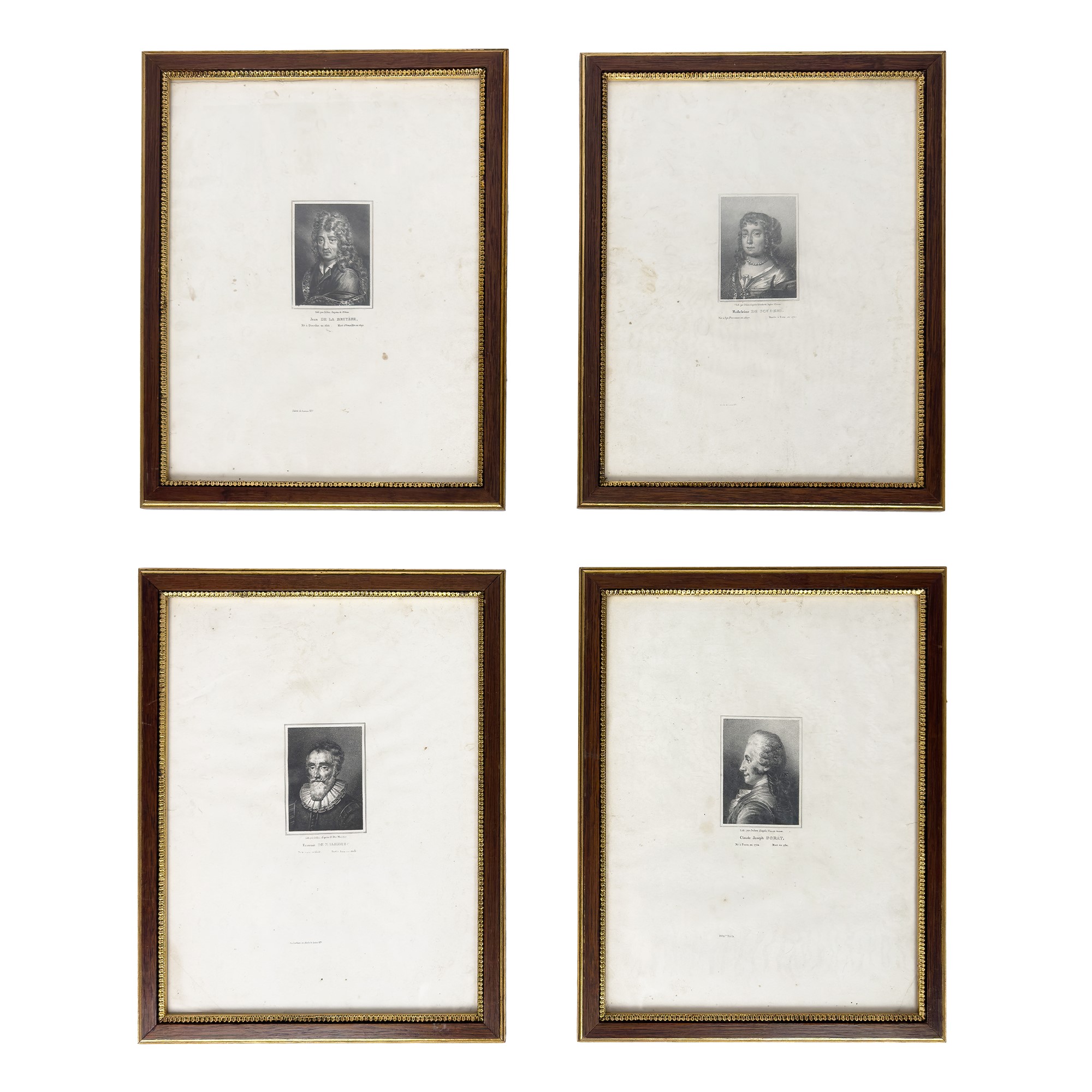 Ventisette incisioni diverse raffiguranti personaggi illustri, XVIII-XIX secolo