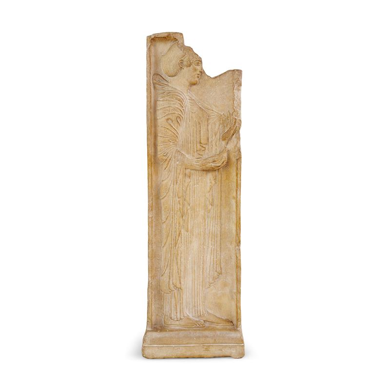 Stele in gesso, XX secolo