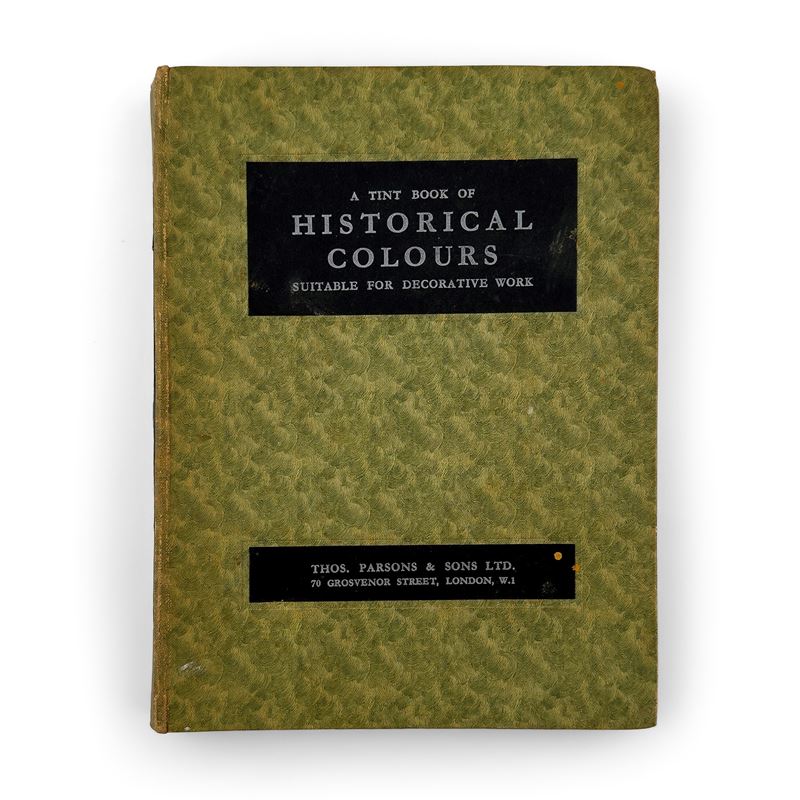 A Tint Book Of Historical Colours