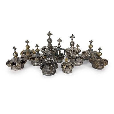 Dieci Corone in Argento, Napoli, XIX Secolo