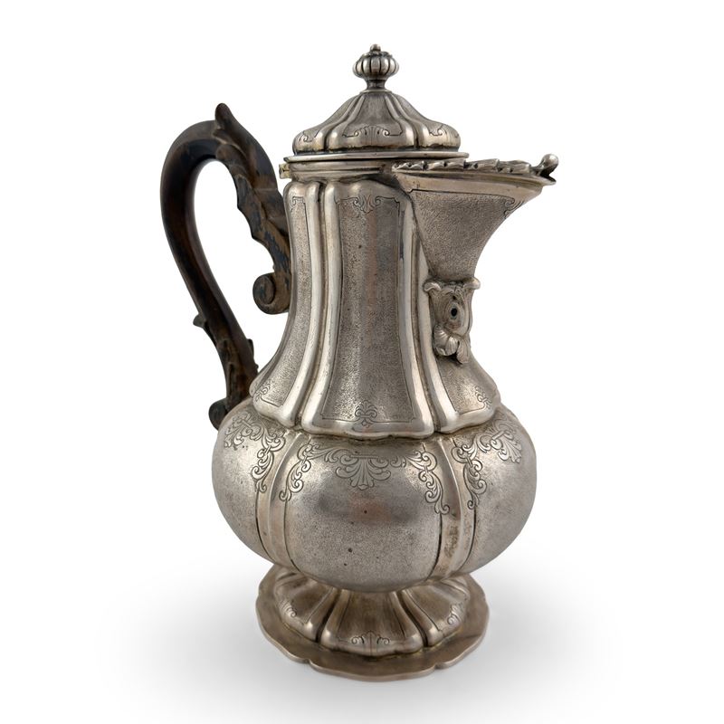 Caffettiera in Argento, XVIII Secolo