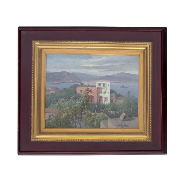 Guglielmo Migliore  (Napoli 1922 - 2005)  - Asta LA META È PARTIRE - Bolli & Romiti - Casa d'Aste in Roma
