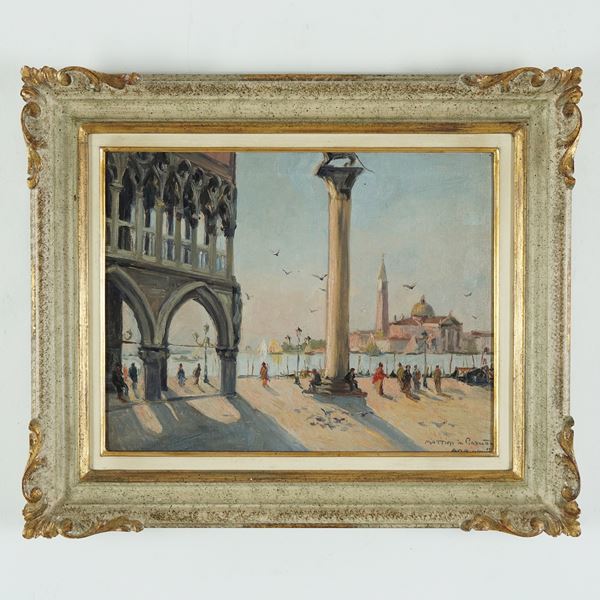 Aurelio De Bei  (prima metà del XX secolo)  - Asta LA META È PARTIRE - Bolli & Romiti - Casa d'Aste in Roma