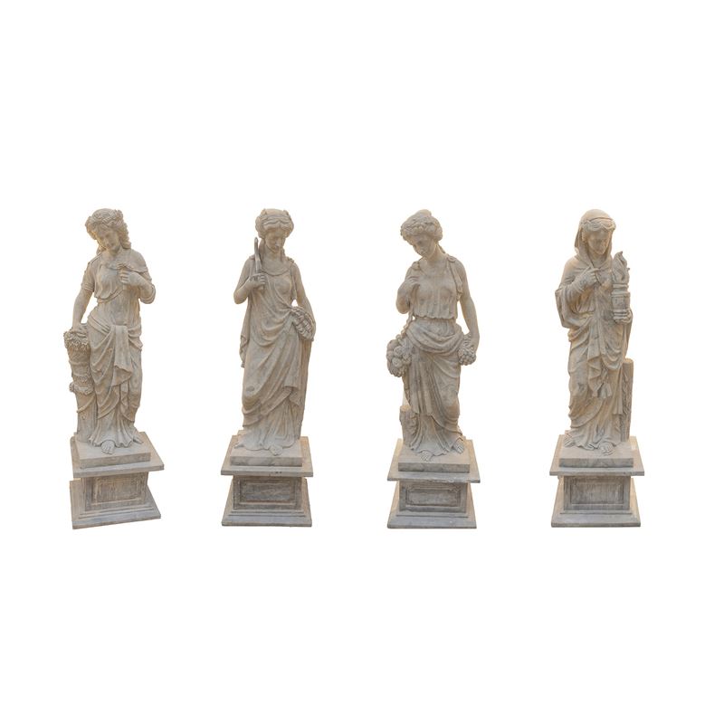 Le Quattro Stagioni, Quattro Sculture in Pietra