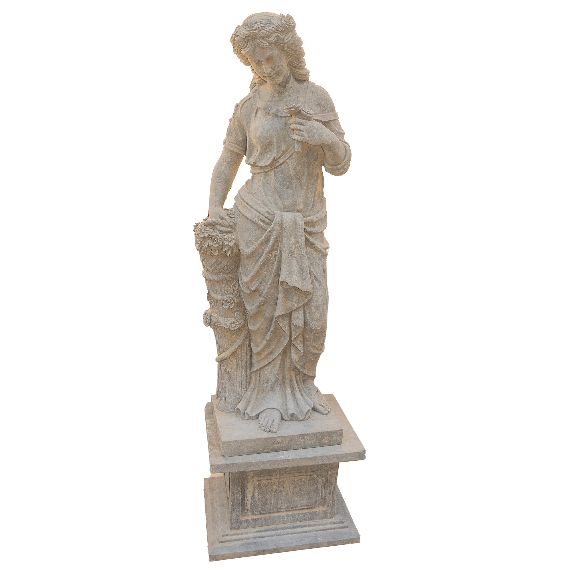 Le Quattro Stagioni, Quattro Sculture in Pietra