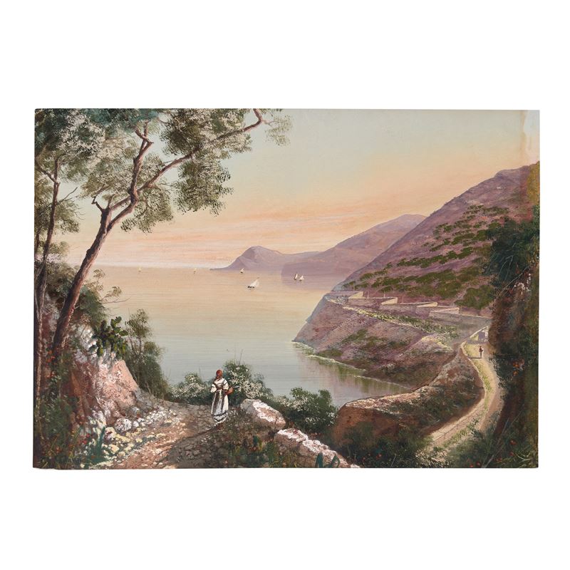 Maria Gianni, Veduta della costiera napoletana