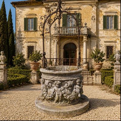 Antico Pozzo in Pietra di Vicenza