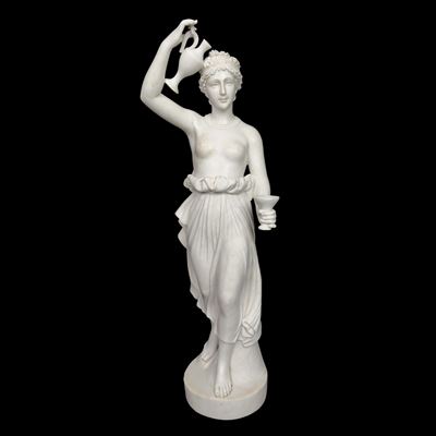 Antonio Canova, Ebe, scultura in marmo bianco