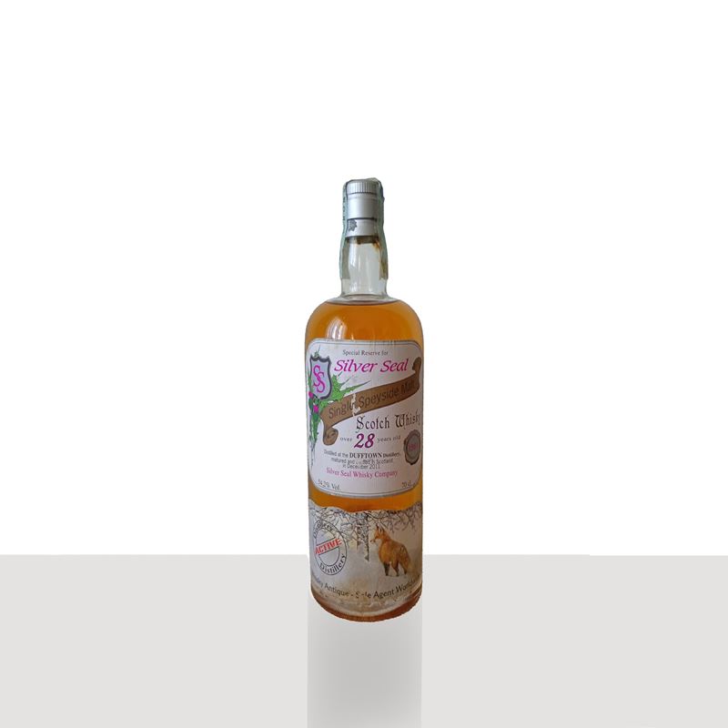 Whisky Dufftown 28 Years Old Silver Seal