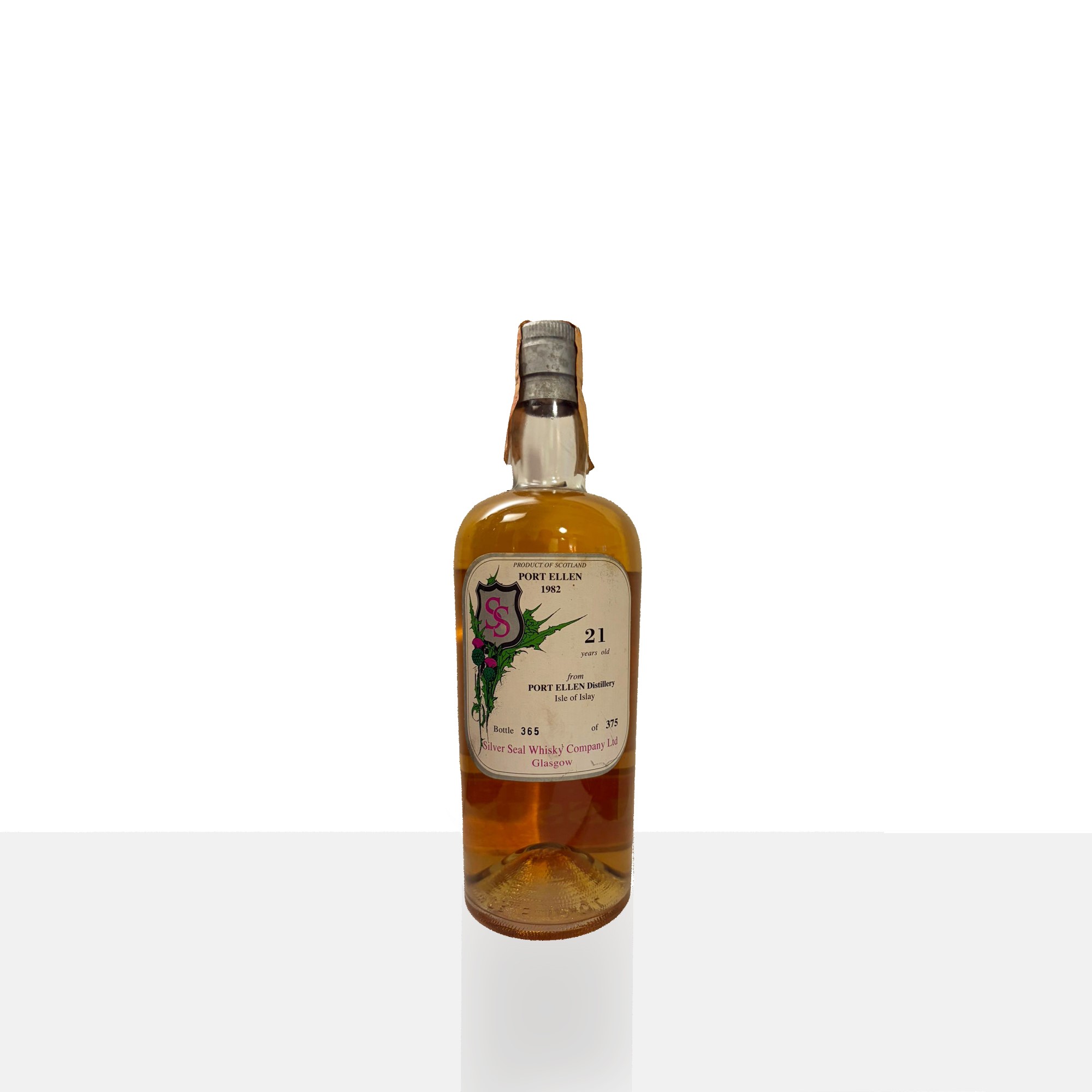 Whisky Port Ellen 21 Years Old Silver Seal