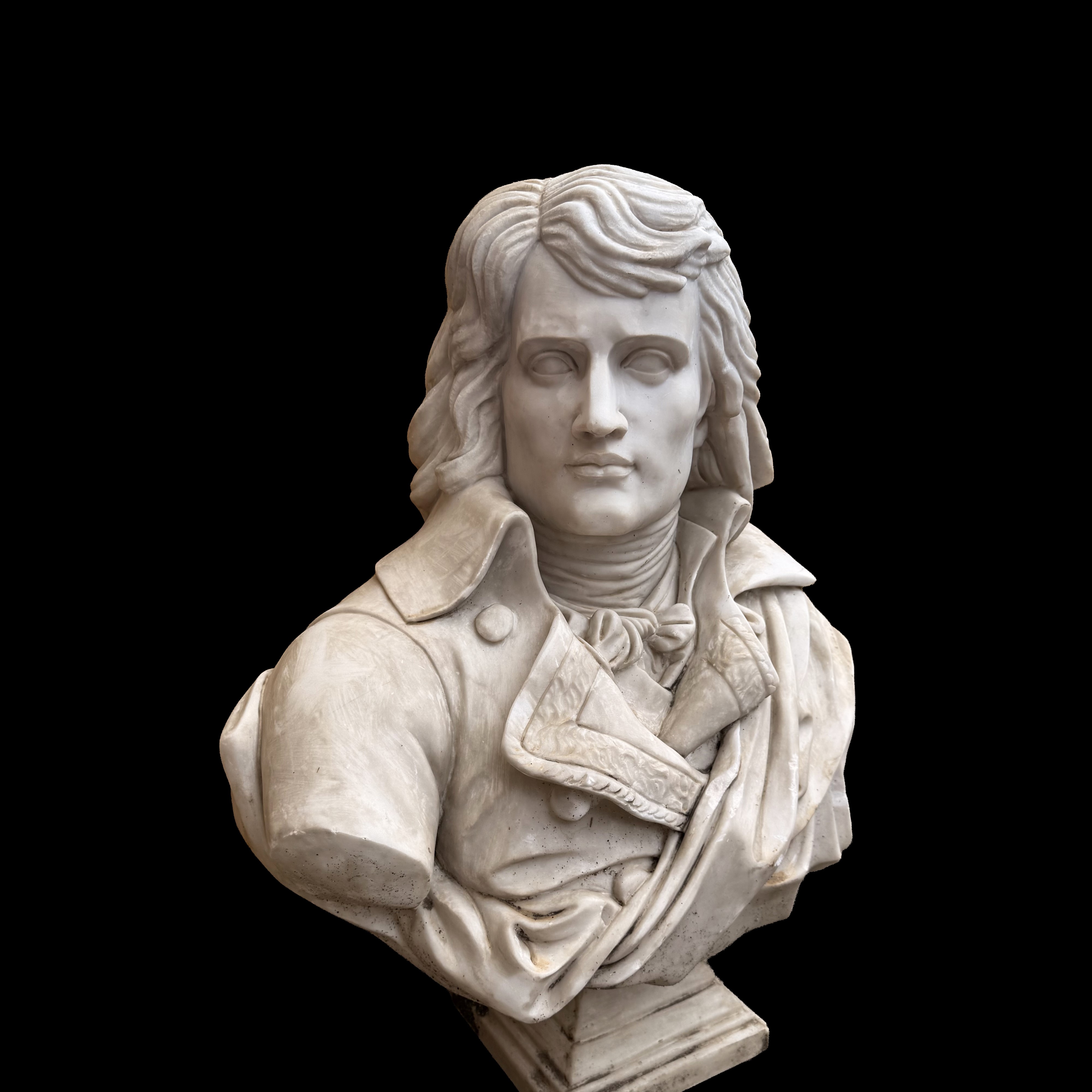 Busto di Napoleone Bonaparte, in marmo bianco