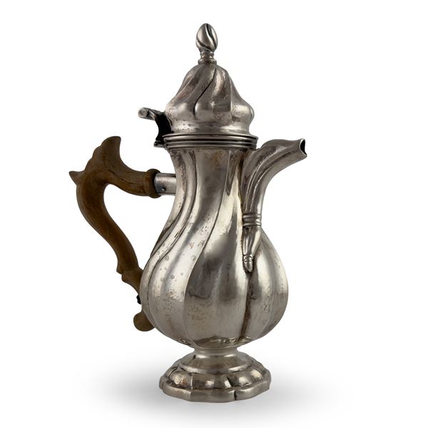 Caffettiera in argento