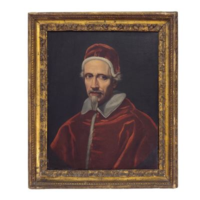 Pittore romano del XVII secolo, Ritratto di Papa Clemente IX