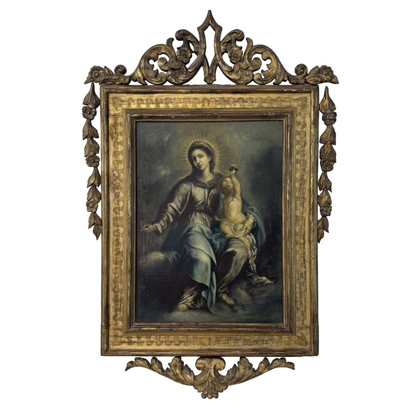 Pittore veneto del XVIII secolo, Madonna del garofano
