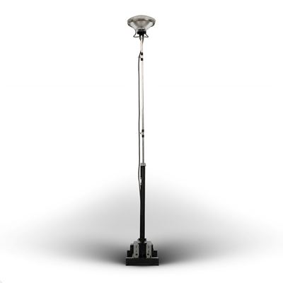 Achille e Pier Giacomo Castiglioni per Flos, Toio: lampada da terra con stelo telescopico a sezio...