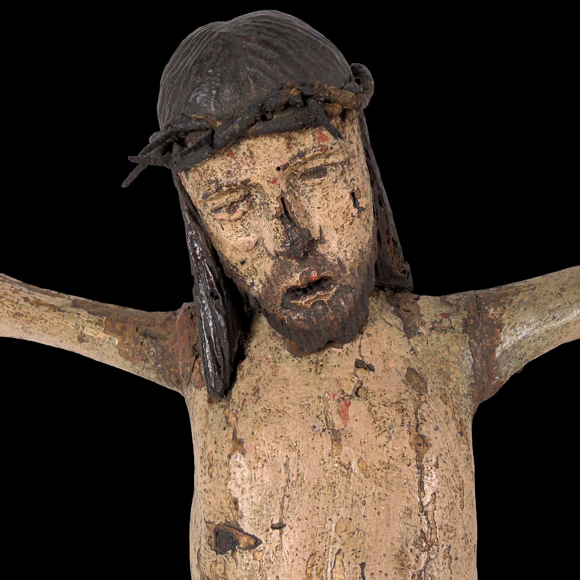 Scultore dell’Italia Centrale, XV secolo, Corpus Christi, scultura in legno policromo