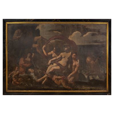 (ambito), Galatea e Polifemo, olio su tela