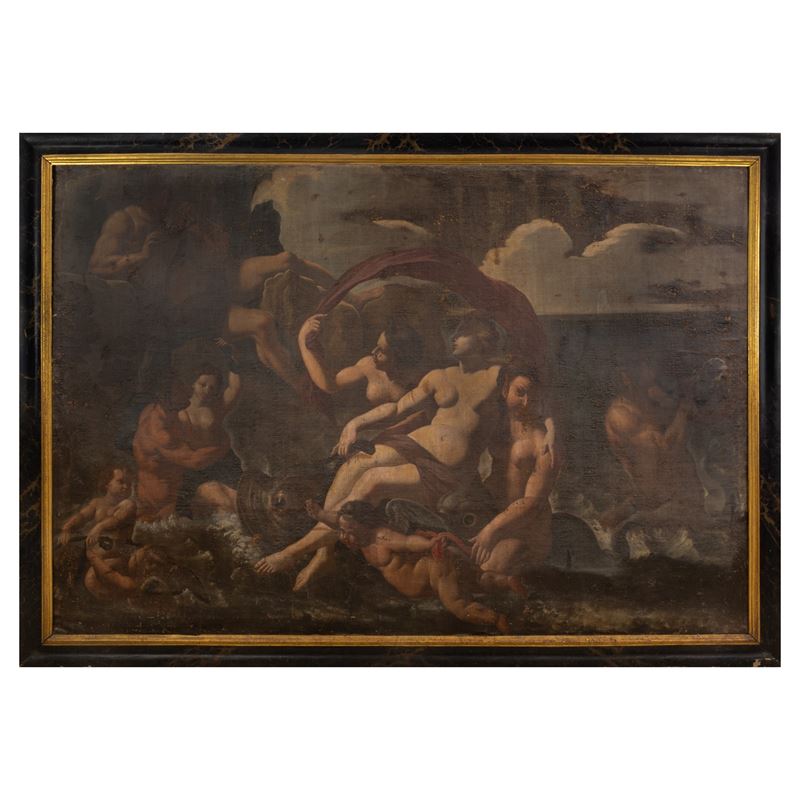 (ambito), Galatea e Polifemo, olio su tela