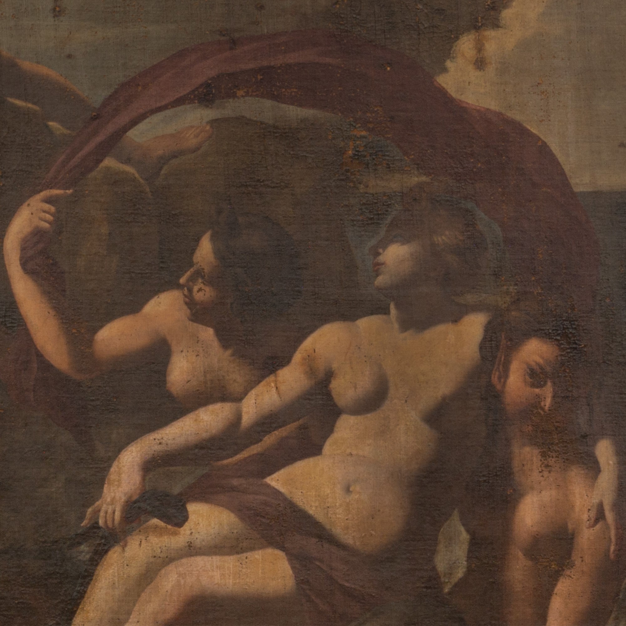 (ambito), Galatea e Polifemo, olio su tela