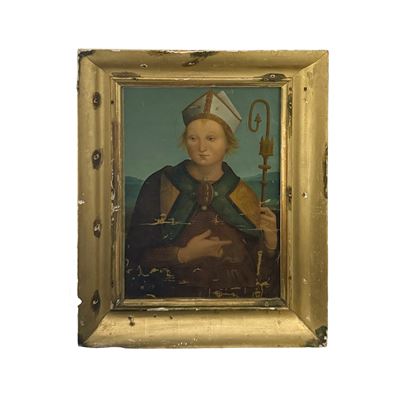 Pittore del XIX secolo, San Ludovico di Tolosa, olio su tela