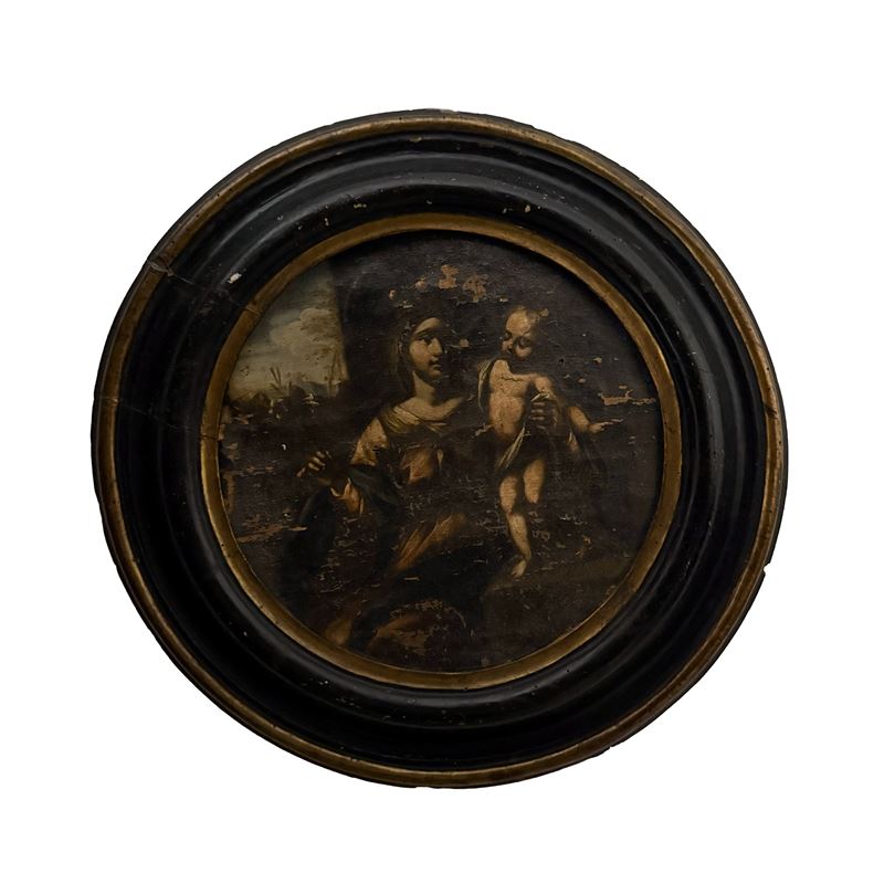 Pittore toscano del XVII secolo, Madonna col Bambino