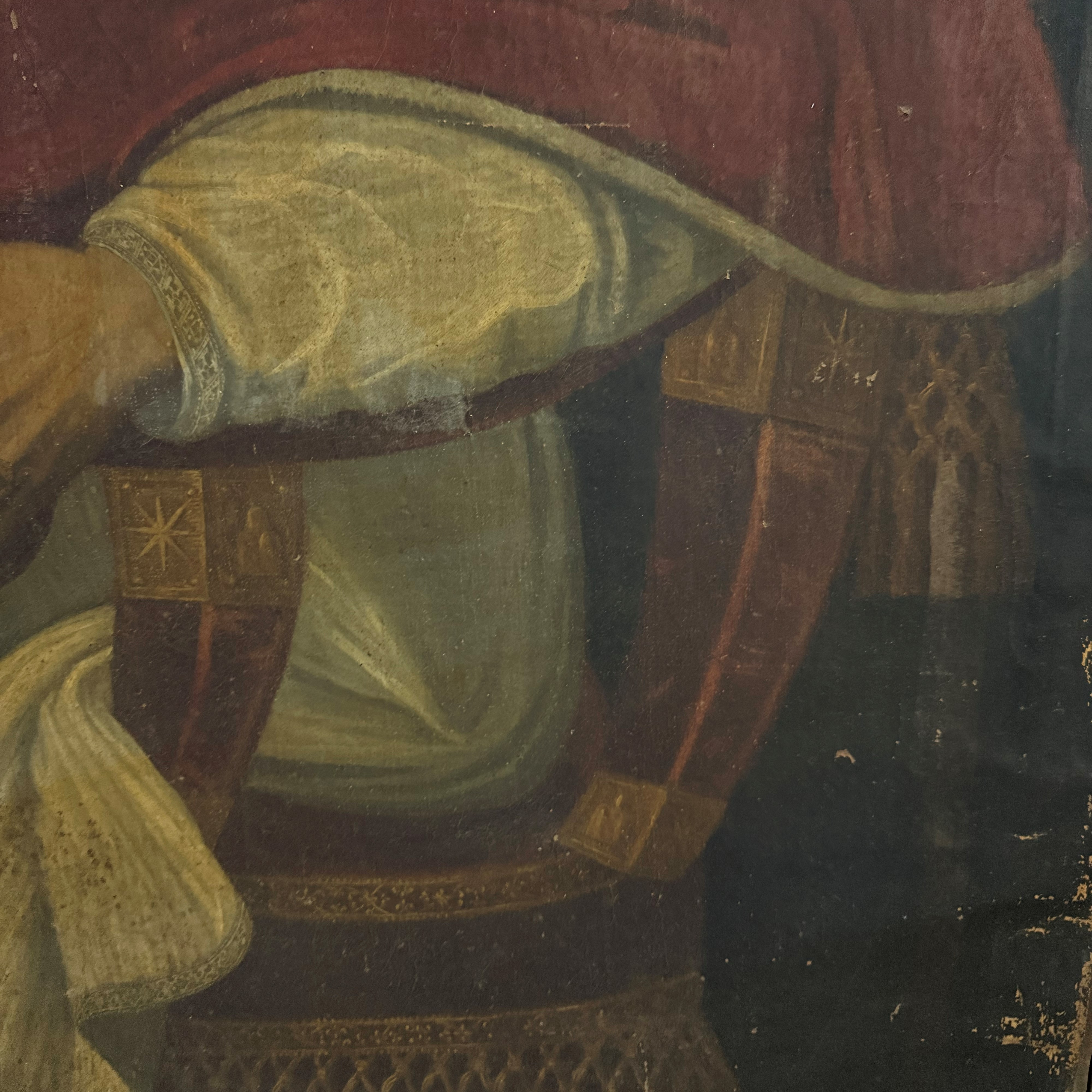 Pietro Fachetti (attr.), Ritratto di papa Sisto V (Felice Peretti) su tela