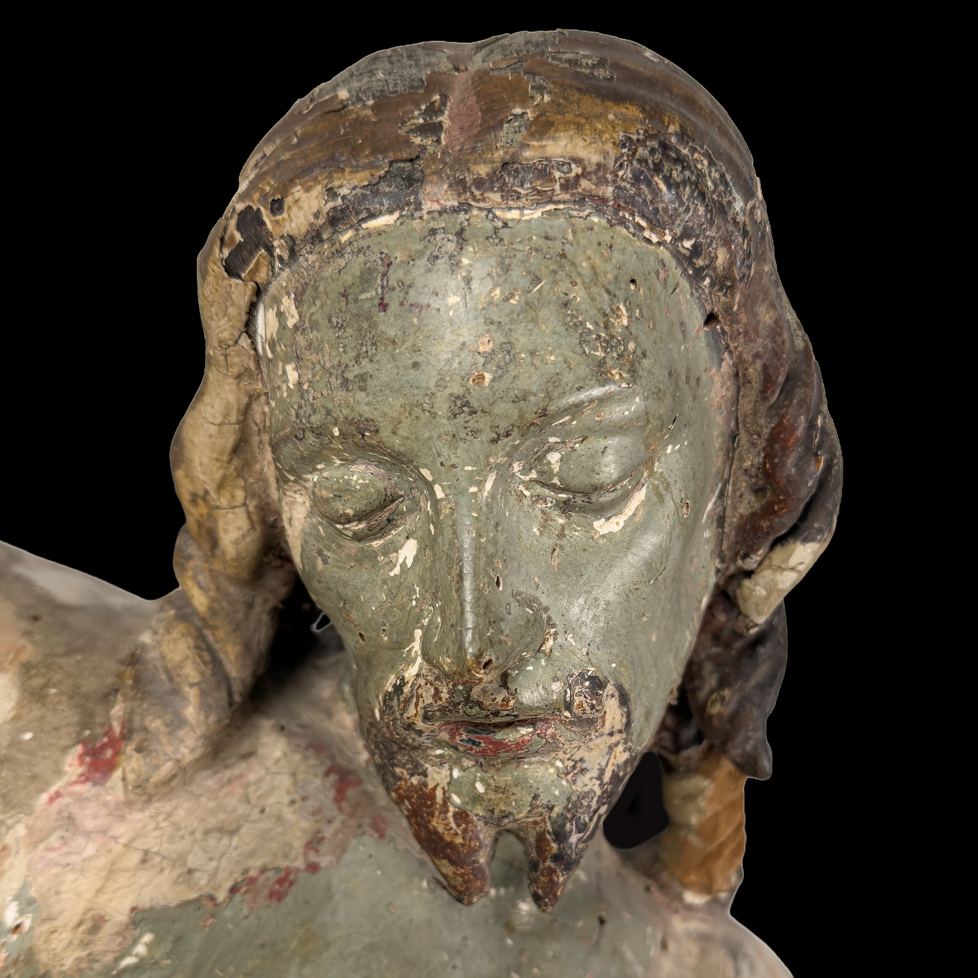 Ambiente di bottega, Corpus Christi, scultura in legno policromo, Firenze, fine XV secolo (circa)