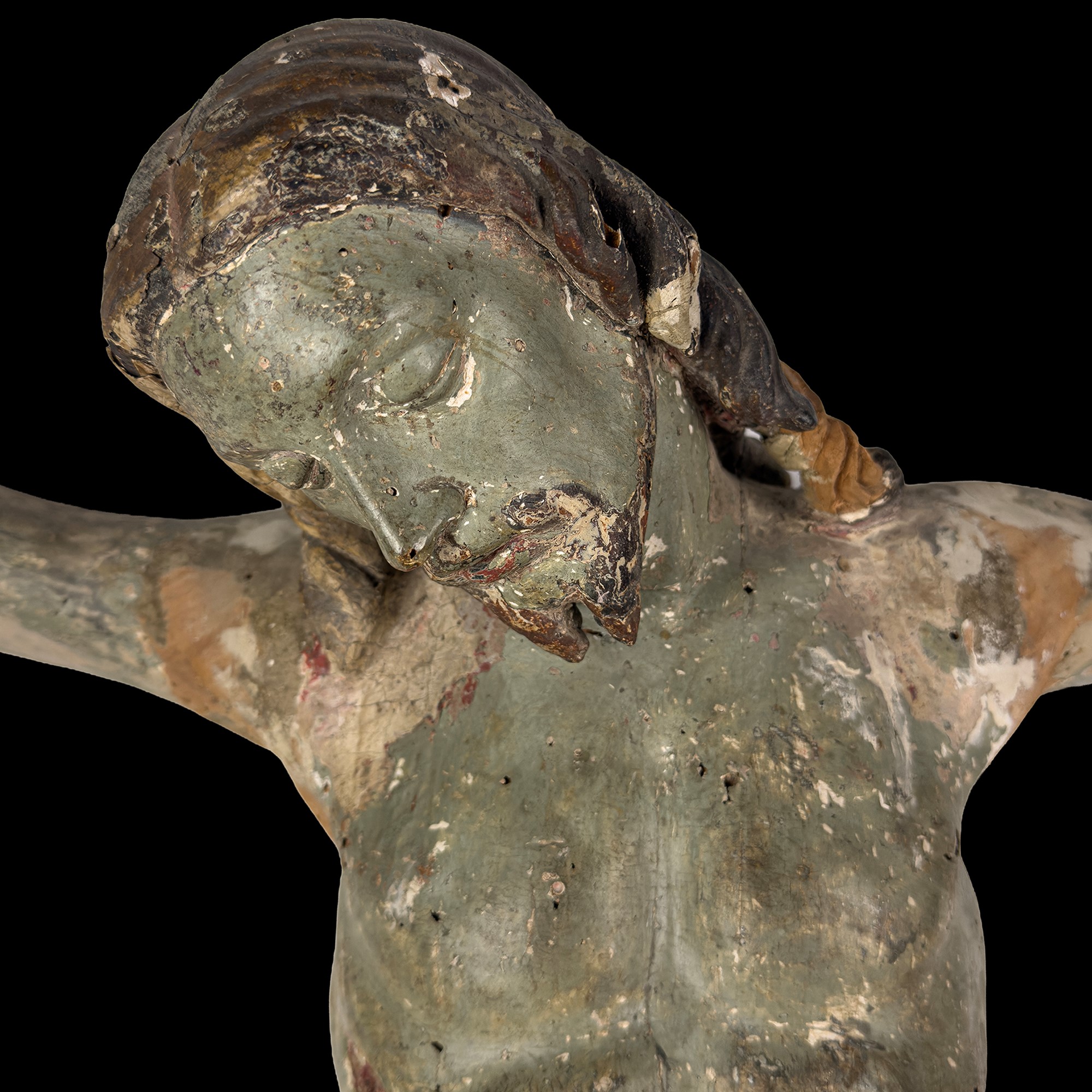 Ambiente di bottega, Corpus Christi, scultura in legno policromo, Firenze, fine XV secolo (circa)