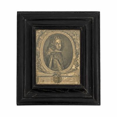 Robert Van Audenaerd, Filippo V di Spagna, incisione