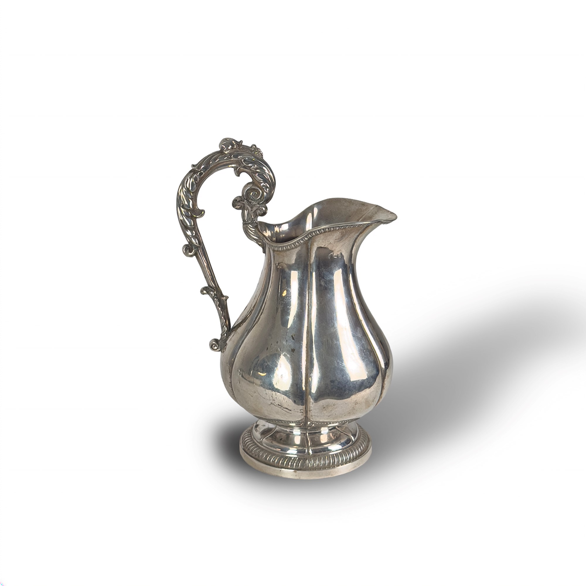 Giuseppe Giovara, Caraffa con bacile in argento, Torino (1824-1829 circa)