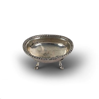 Saliera in argento, Venezia, XIX secolo