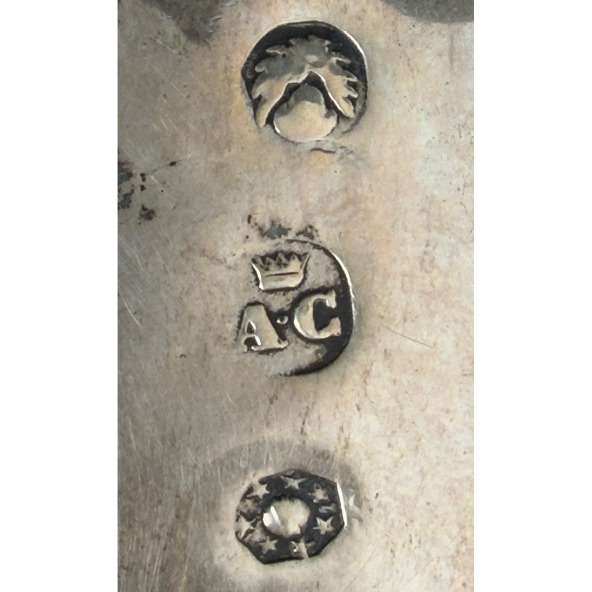 Saliera in argento, Venezia, XIX secolo