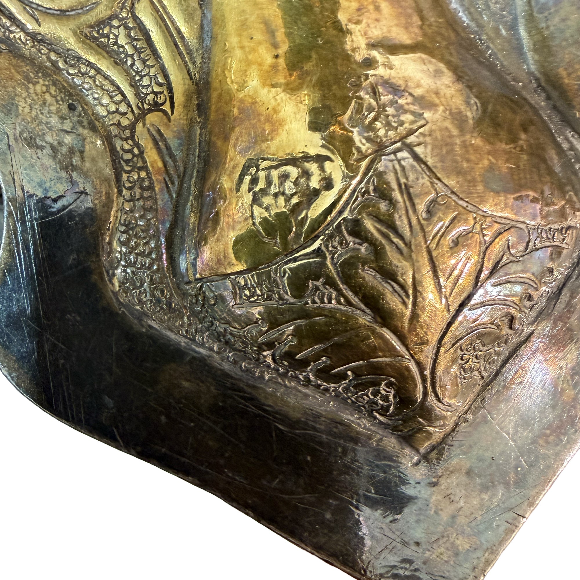 Oreficeria palermitana, Ostensorio in argento dorato a struttura gotica a torre, Palermo (fine XV...