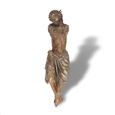 Scultore umbro-senese, Corpus Christi in legno policromo