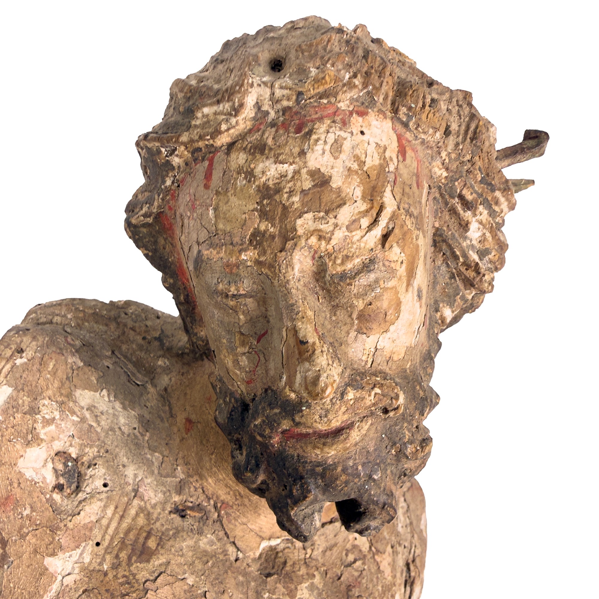 Scultore umbro-senese, Corpus Christi in legno policromo